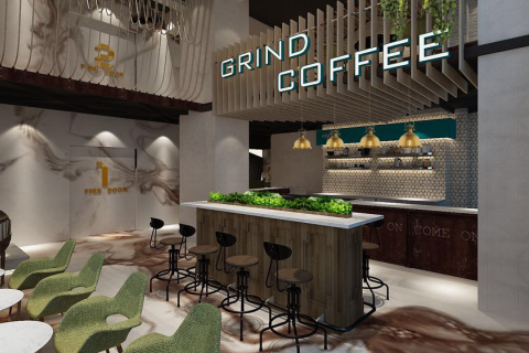 GRIND  COFFE · 空间设计